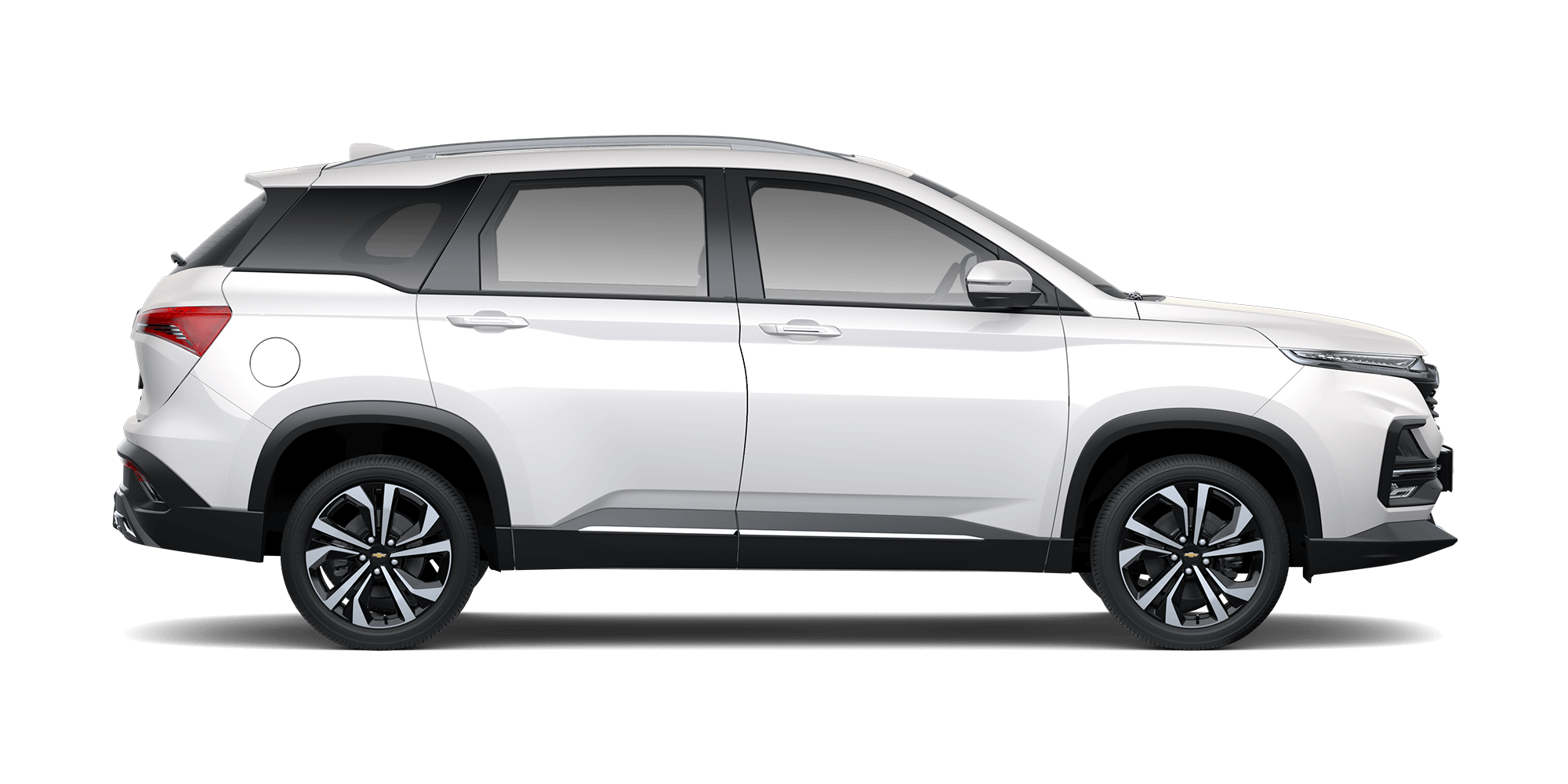 Descubre la SUV Chevrolet Captiva Turbo en color blanco