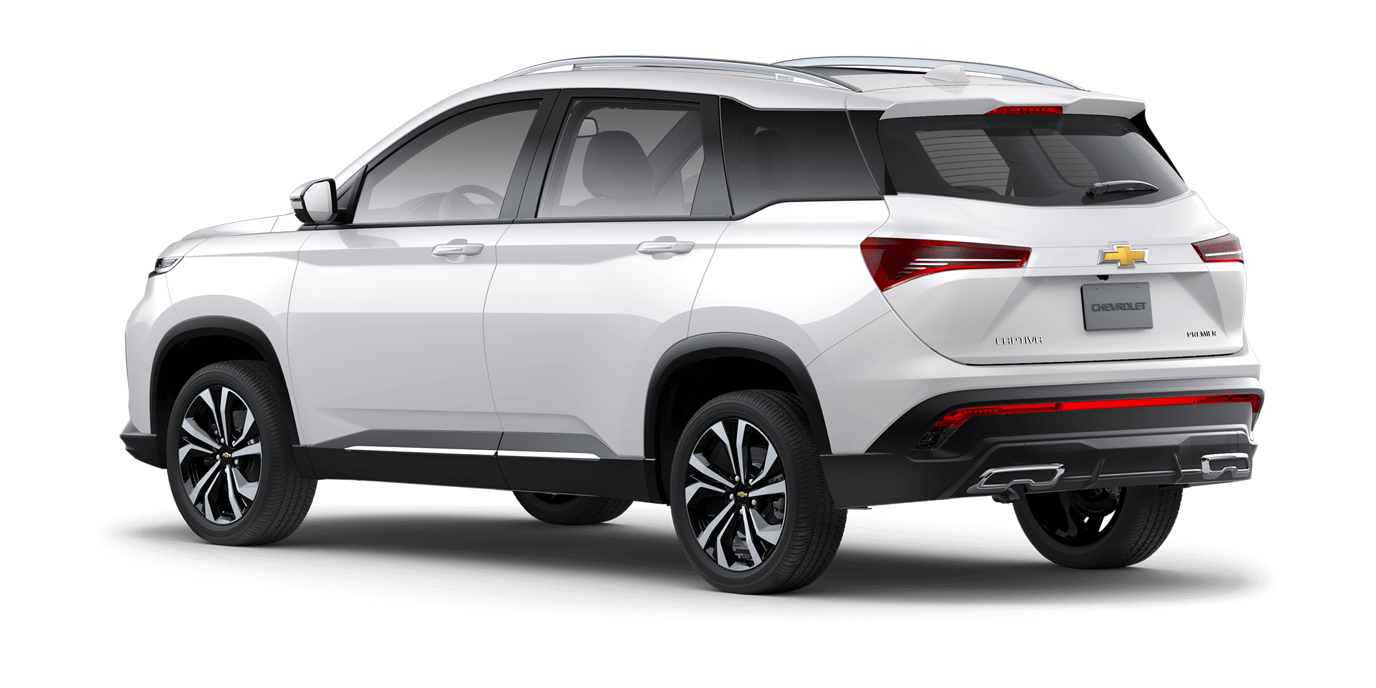 Descubre la SUV Chevrolet Captiva Turbo en color blanco