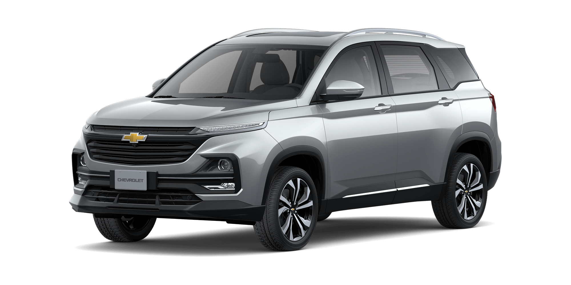 Descubre la SUV Chevrolet Captiva Turbo en color gris