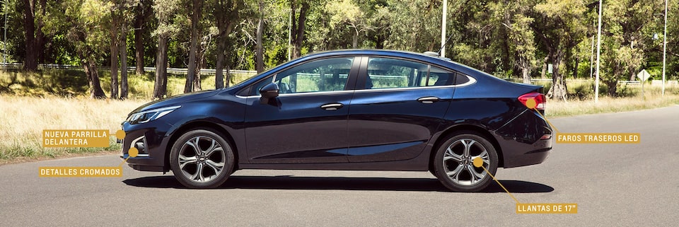 Chevrolet Cruze Premier - Exterior de tu Sedán Deportivo