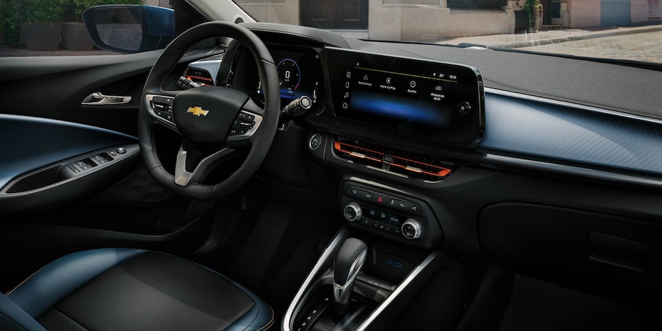 Interior frontal del Onix 2026