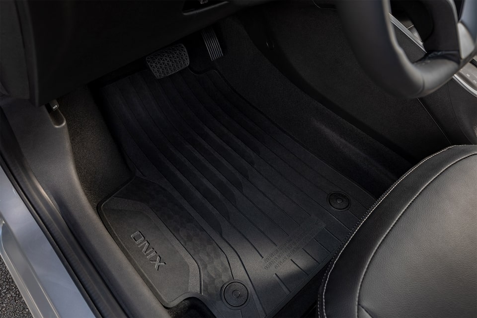 Chevrolet Onix Accesorios de Confort - Juego de Cubrealfombras de PVC de tu Auto Moderno