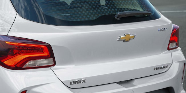 Diseño lateral trasero de tu Chevrolet Onix 2023