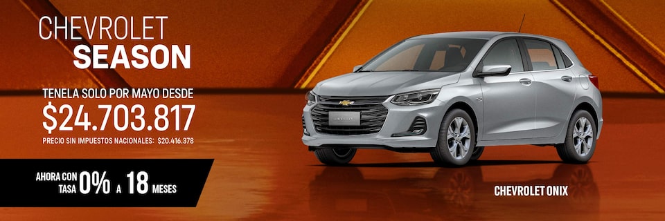 Chevrolet Argentina - Onix retail mayo 25