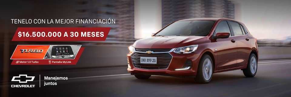 Chevrolet Argentina - Onix condición comercial 24 de junio 2025 SPECS