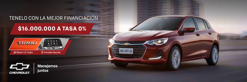 Chevrolet Argentina - Onix Specs condición comercial julio 2025
