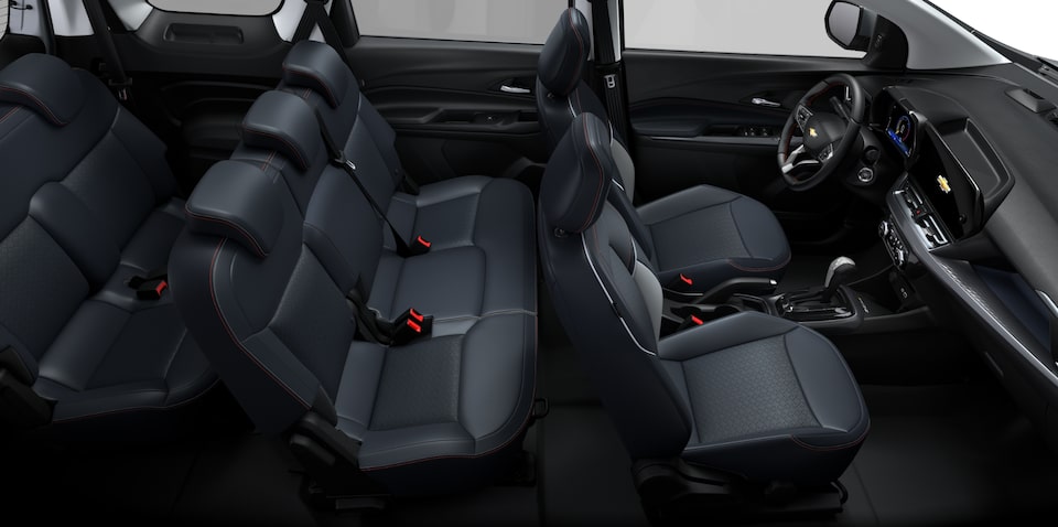 Chevrolet Spin - configuración de asientos versatil