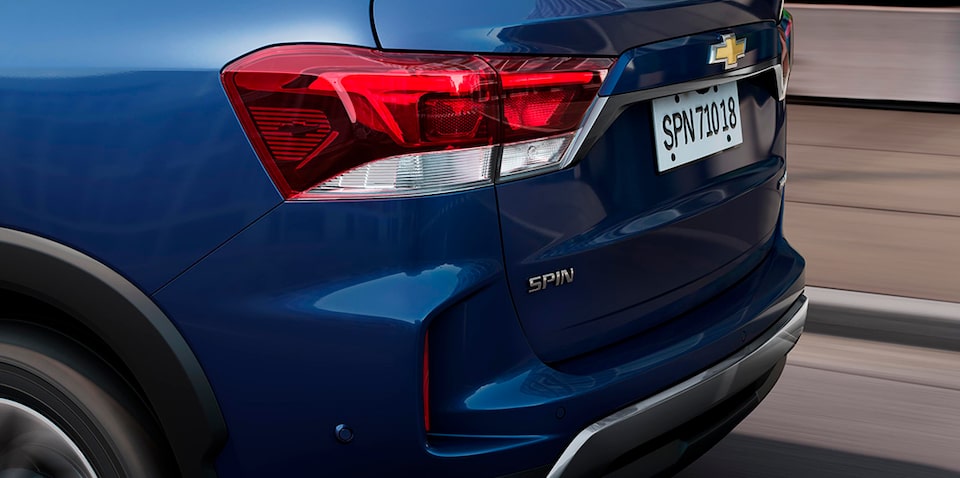 Chevrolet Spin - baul