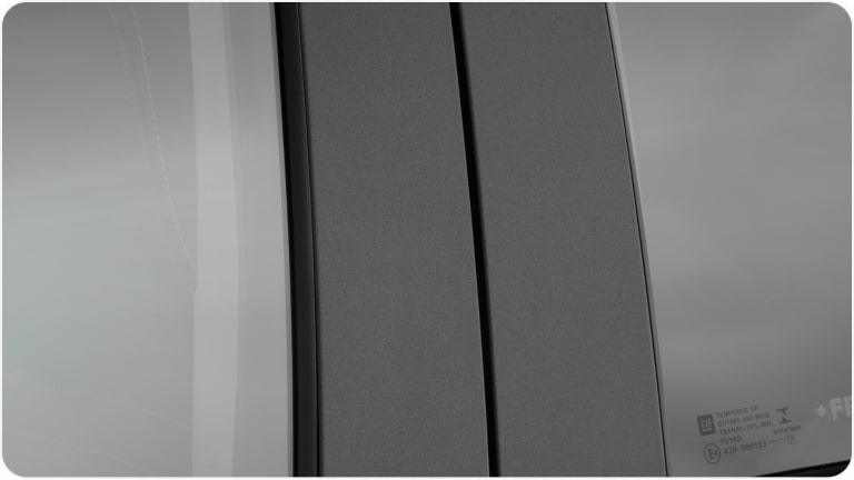 Plano detalle de adhesivo de columna B.