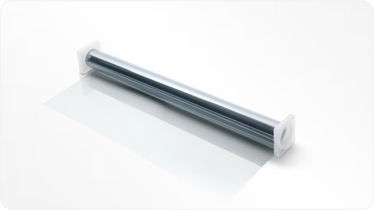Imagen del rollo de película térmica.