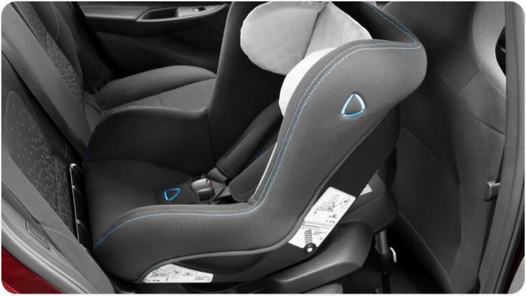 Imagen de la base ISOFIX para silla infantil.