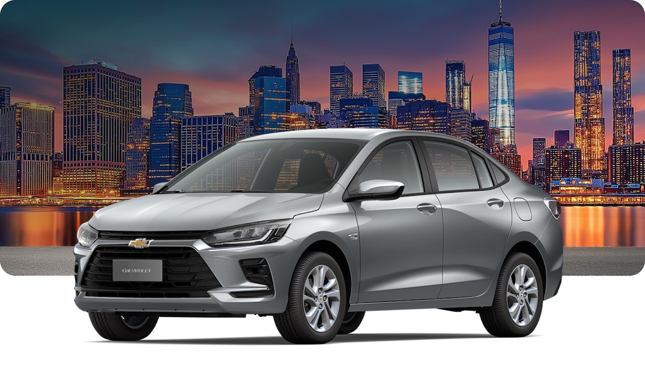 Chevrolet Onix Plus 2027 LTZ AT en color Gris Sharkskin con características de performance seguridad y estilo en Argentina