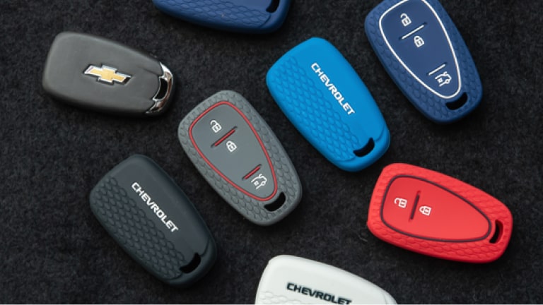 Funda de silicona para llave con 3 botones del Chevrolet Onix.
