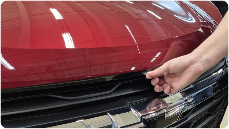 Kit de película protectora de pintura del Chevrolet Onix.