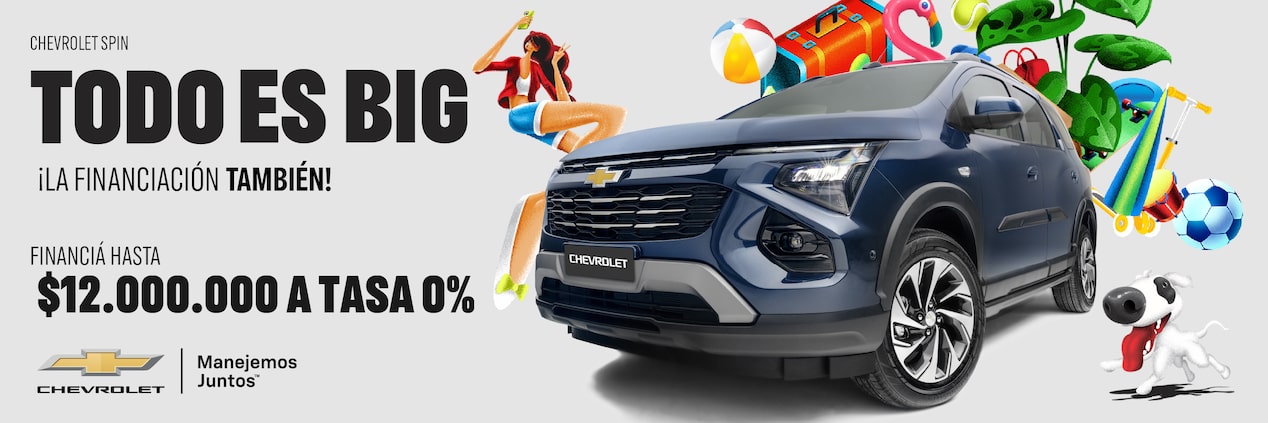 Chevrolet Argentina - Spin condicion comercial - Agosto 25