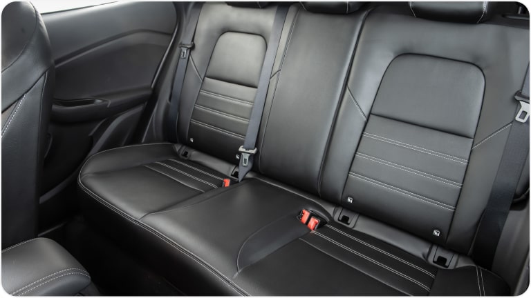 Cobertura de asiento premium trasero de la Chevrolet Tracker.