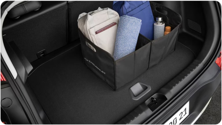 Bolsa organizadora de baúl de la Chevrolet Tracker.