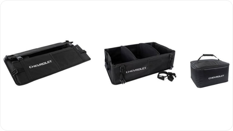 Vista completa de la Bolsa organizadora estándar de la Chevrolet Tracker.