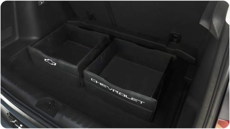 Tapete de alfombra para baúl con caja organizadora de la Chevrolet Tracker.