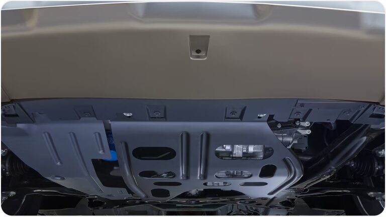 Protector del cárter de la Chevrolet Tracker.