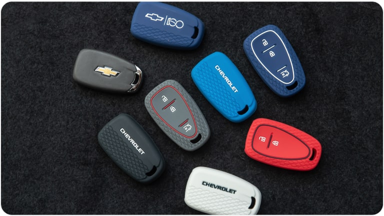 Funda de silicona para llave para 2 botones de la Chevrolet Tracker.