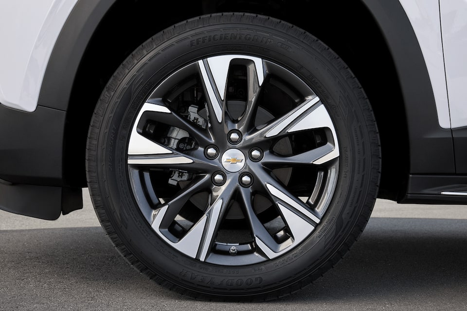 Chevrolet Tracker - Llantas de aluminio diamantadas de 17 para tu SUV