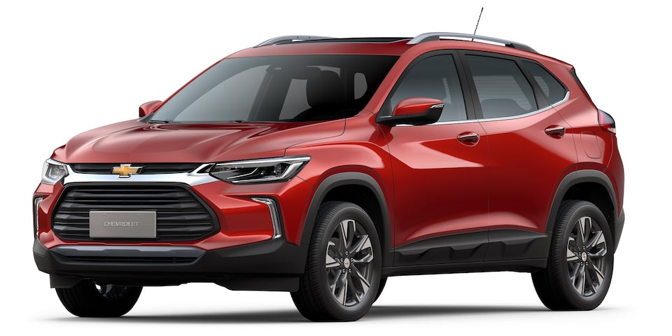  Chevrolet Nueva Tracker - Exterior rojo de tu SUV