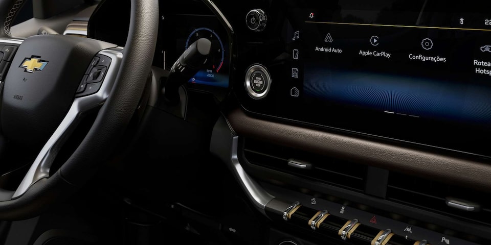 Pantalla MyLink de 11" de la Chevrolet Trailblazer.