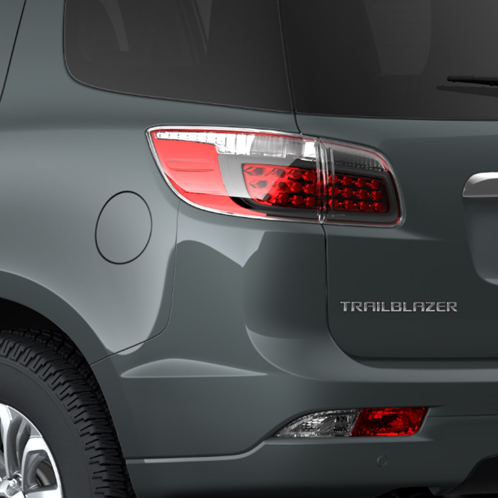 Faros traseros de la Chevrolet Trailblazer.