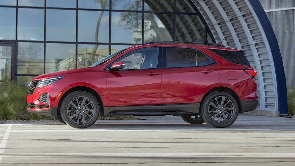 La nueva SUV Equinox RS brinda lo deportivo con un estilo único