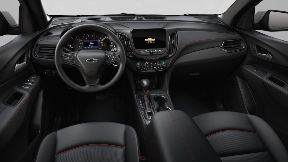 Descubre los detallles del interior de la nueva SUV Equinox RS