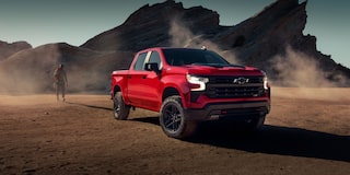 Chevrolet Silverado Z71 - vista interior del tablero