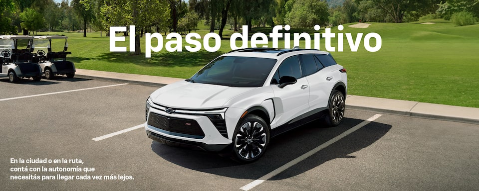 Da el paso definitivo hacia el Chevrolet eléctrico con gran autonomía