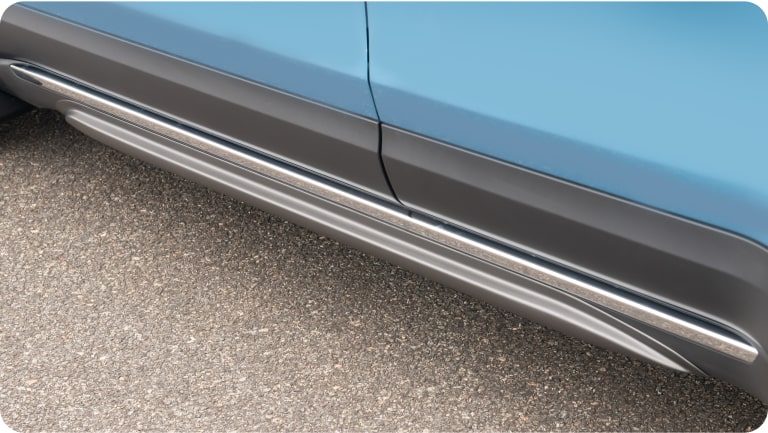 Faldones laterales para el Chevrolet Spark EUV.