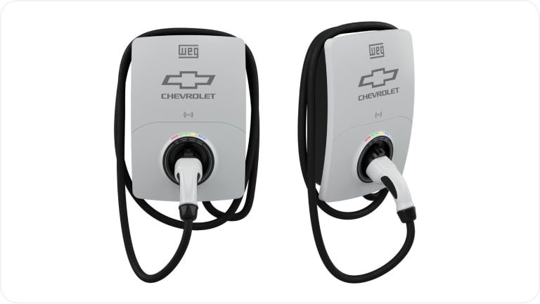 Cargador Wallbox del Chevrolet Spark EUV.