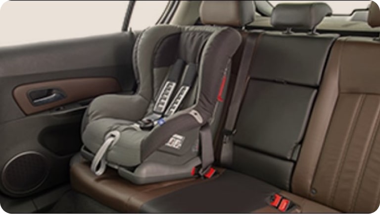 Silla infantil hasta 9 kilogramos del Chevrolet Spark EUV.