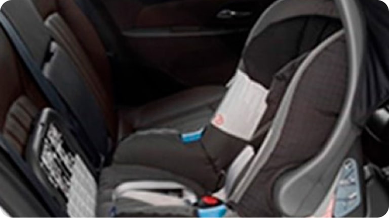 Silla infantil hasta 13 kilogramos del Chevrolet Spark EUV.
