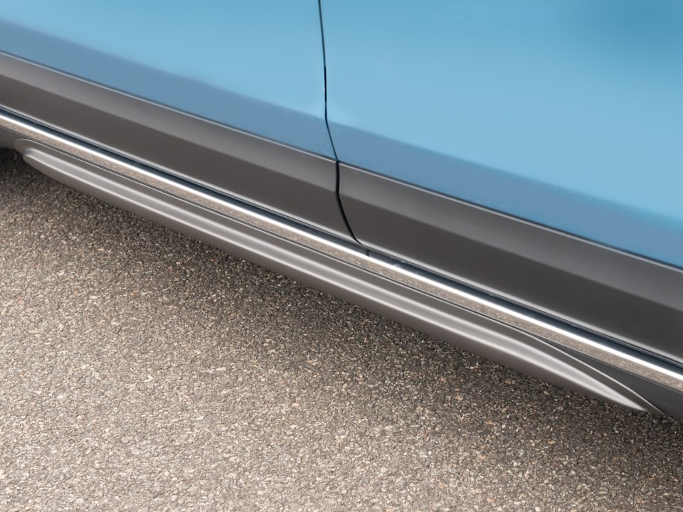 Faldones delanteros del Chevrolet Spark EUV.