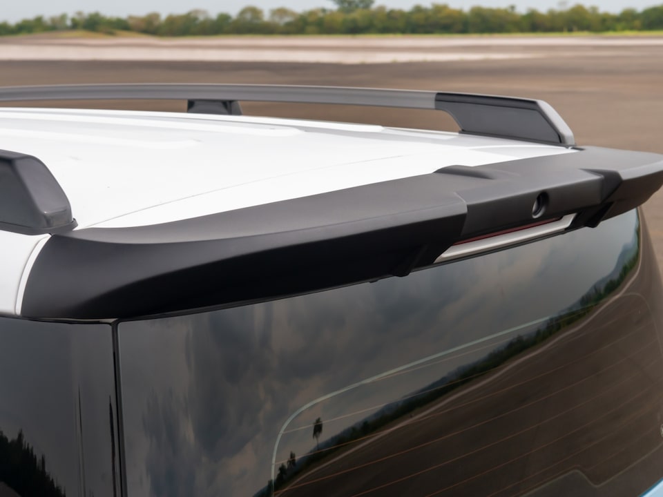 Spoiler trasero del Chevrolet Spark EUV.