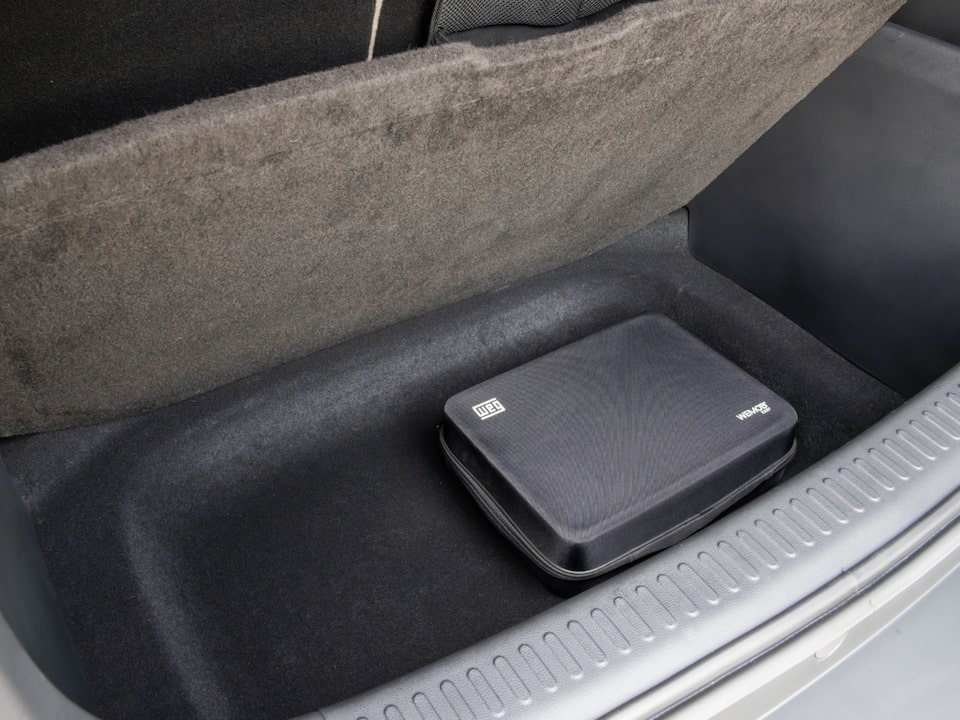 Cargador portátil del Chevrolet Spark EUV.