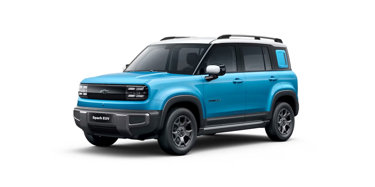Imagen de un Chevrolet Spark EUV.