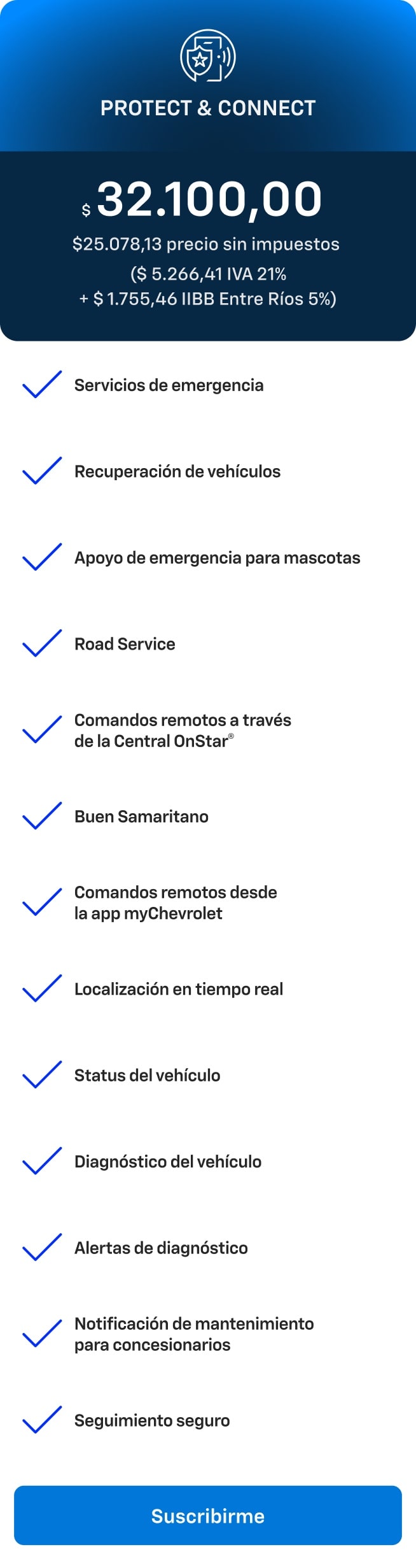 Chevrolet Argentina - OnStar Protect and Connect