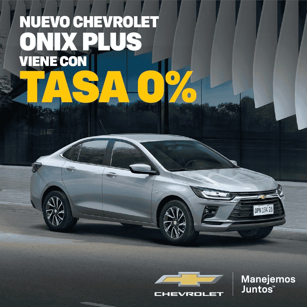 Chevrolet Oportunidades-Onix - Plus