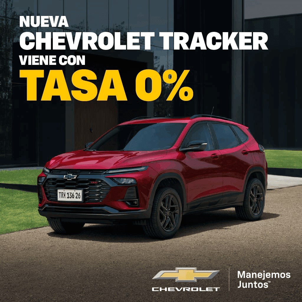 Chevrolet Oportunidades - Tracker
