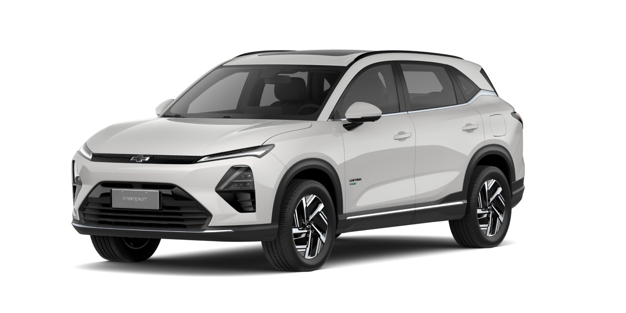 Chevrolet Captiva PHEV en color blanco perla.