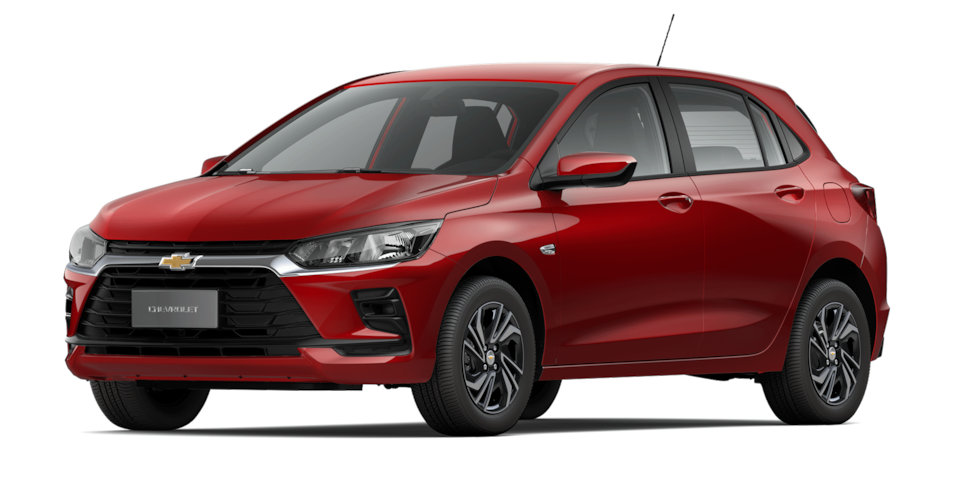 Chevrolet Onix LT Turbo MT color Rojo Jinx
