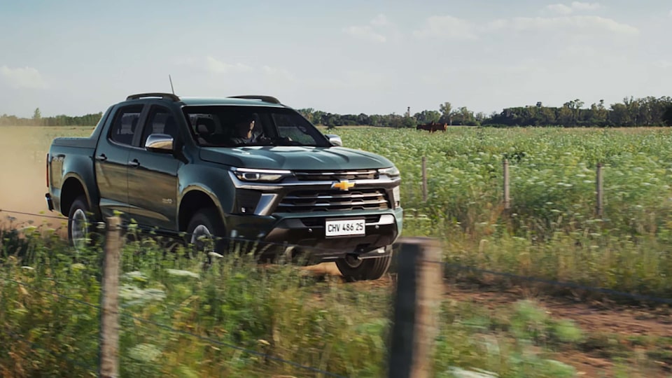 A bordo de esta pick up todos tus caminos serán suaves como las nubes