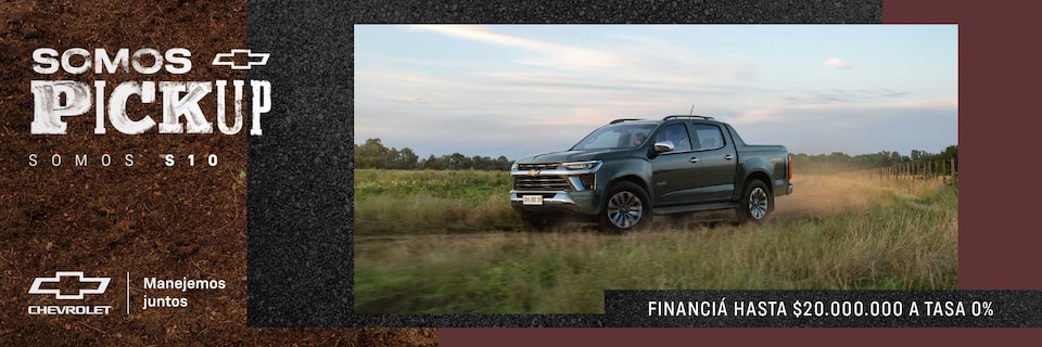Chevrolet Argentina - S10 condición comercial julio 2025