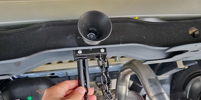 Accesorio Seguridad Chevrolet S10 - Tuerca de segurdad para rueda de auxilio