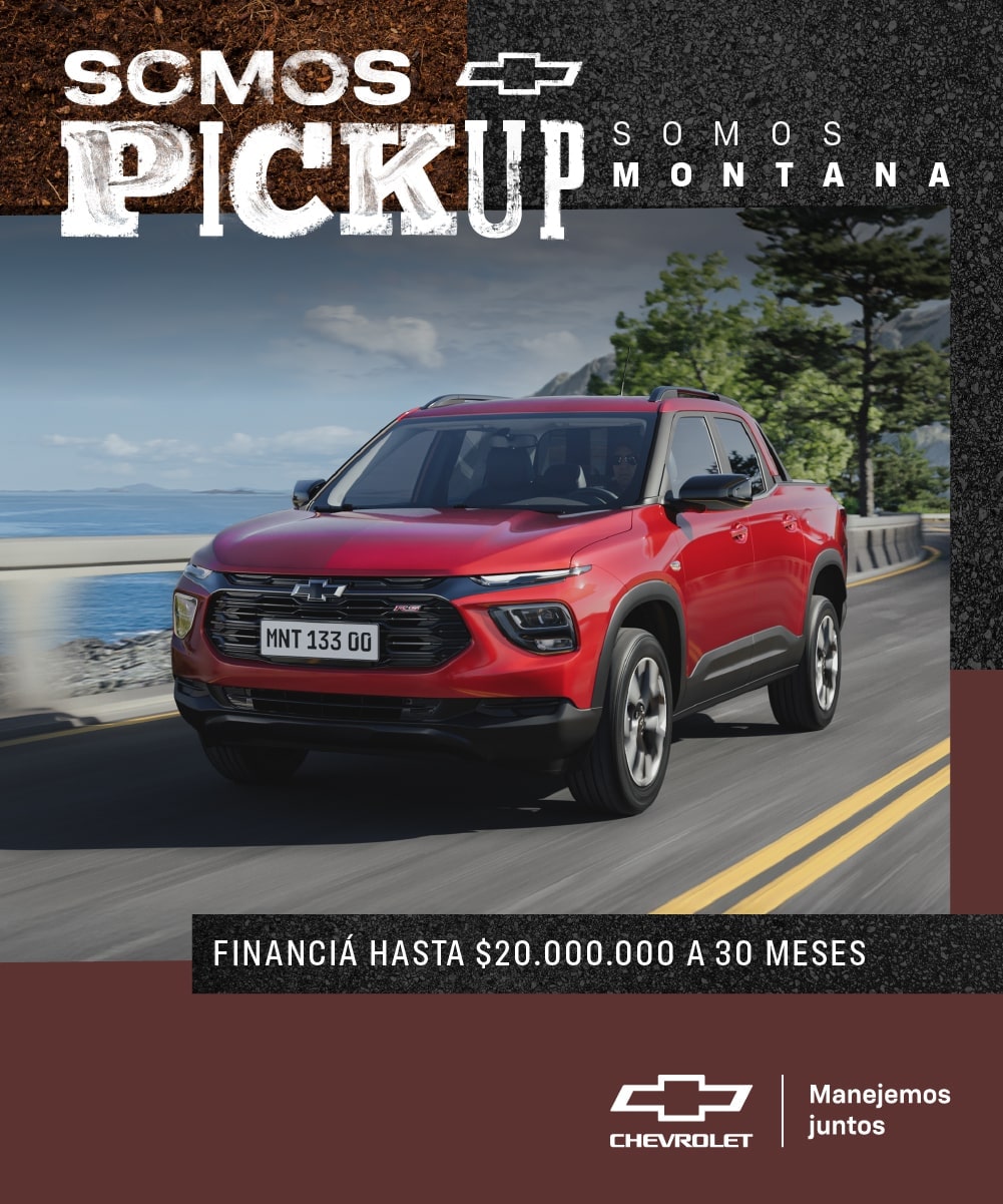 Chevrolet Argentina - Montana condiciones comerciales specs Mayo 2025